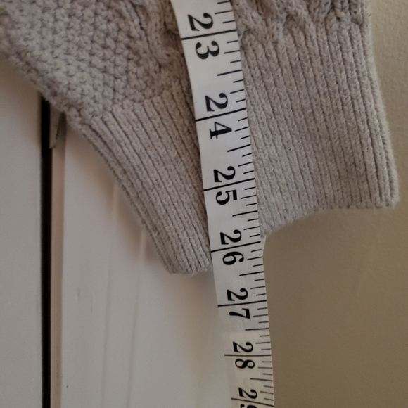 Gap Grey Colorblock Sweater Size Large - Picture 5 of 7